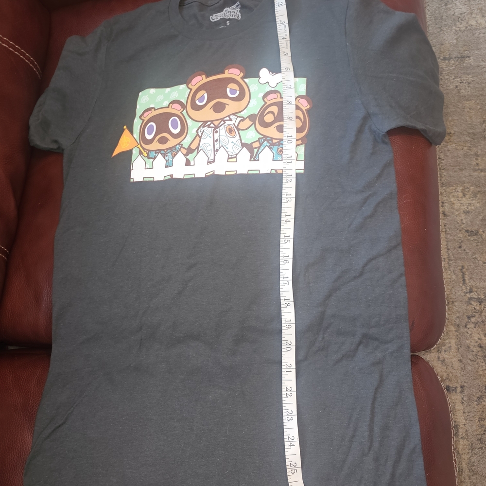 Gray Kids Shirt with Cartoon Print